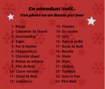 En attendant Noël... Jour1