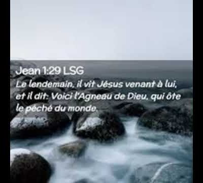 Jean 1/35-L'agneau de Dieu