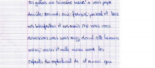 Des grands toujours reconnaissants