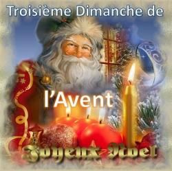 Bougies l'Avent 2025 * Troisième bougie