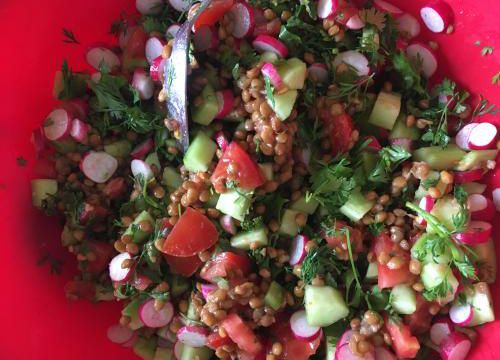 Salade gourmande 1