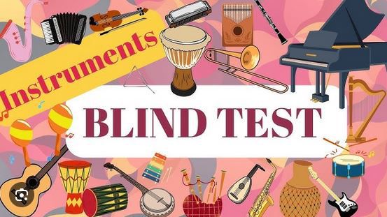 Blind test instruments de musique