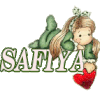 504 - Fille coeur - signature, blinkie, amour
