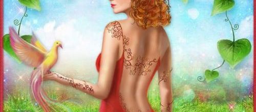 Femme oiseau...