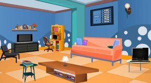 Blue puzzle room escape soluce