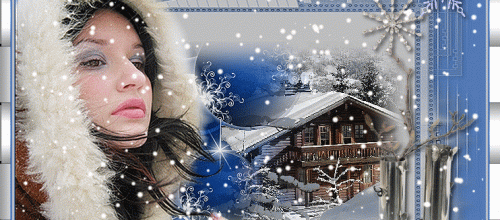  Paysage d'hiver .