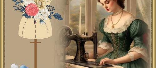 La couturière .