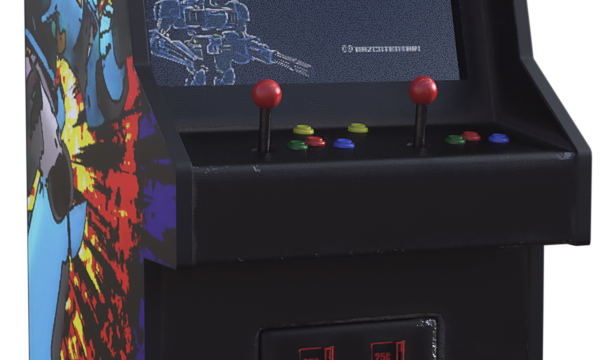 Tube de jeu d'arcade (render-image)