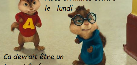 C'est déjà lundi demain ...
