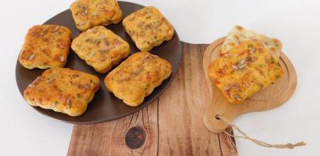 Moelleux à la farine de maïs et au chorizo 