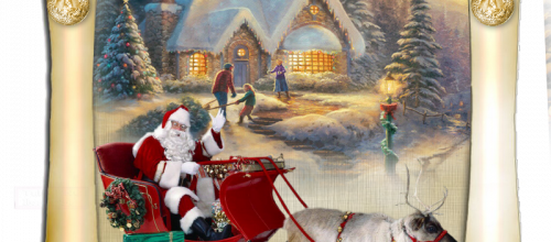 Le traineau du père Noel....