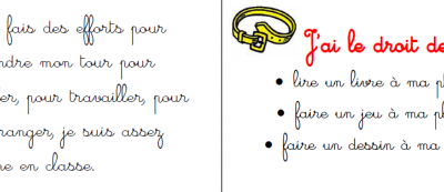 Ceintures de comportement