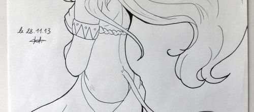 • Femme mi-renne