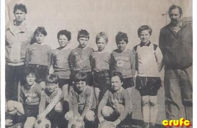 Le Coin des Jeunes : les poussins du Crufc 1985/1986