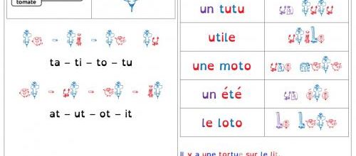 Fiche son T (Différenciation)