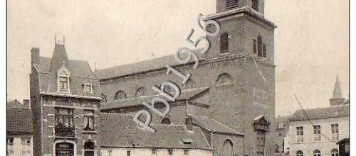 Ans - une des églises d'Ans - vue datée de 1907