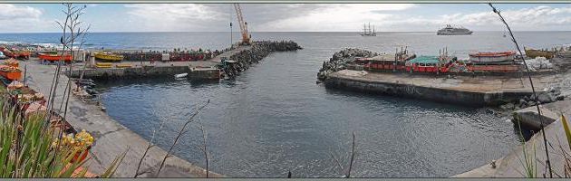 Vue panoramique du port "Calshot Harbour" - Edinburgh of the Seven Seas - Tristan da Cunha