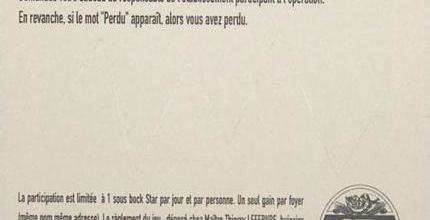 Sousbock (jeu de loterie)