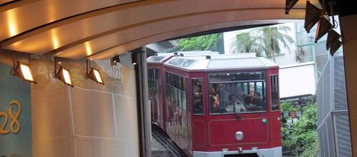 Victoria Peak en tramway - Hong kong 