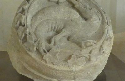 Le musée lapidaire de l'abbaye de La Sauve Majeure...
