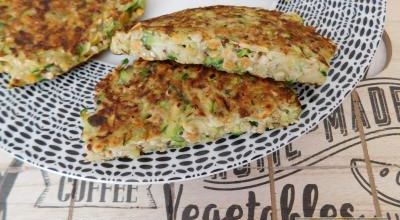 Galettes de courgette et quinoa