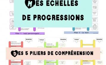 Compréhension de lecture : échelles de progression