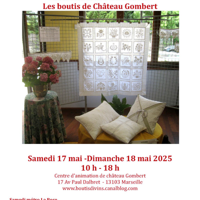 Exposition de boutis et piqués marseillais
