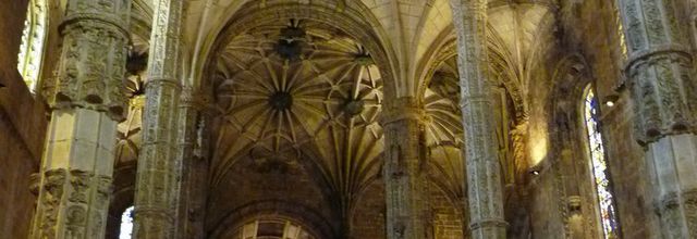 Lisbonne (27/32) : Monastère des Hiéronymites – l'église Sainte-Marie (nef)