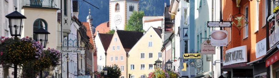 Sur la Deutsche Alpenstraße - Füssen