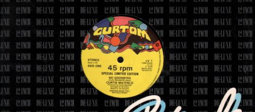 1978 : Single SP 7 Inch et Maxi 12 Inch Curtom Records LV 1 [ UK ] 
