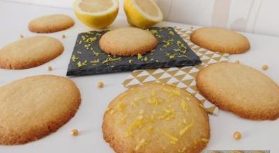 Sablés citron et noix de coco