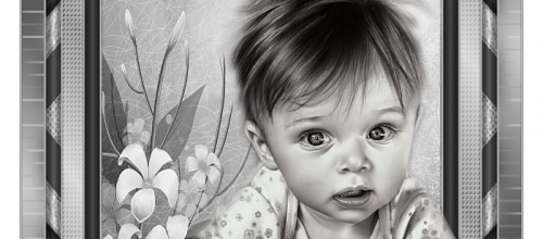  joli bébé .