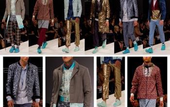 mode fashion floral menswear