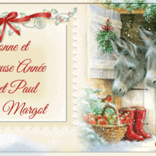 688 -675 Carte remerciement - cadeau - MARGOT