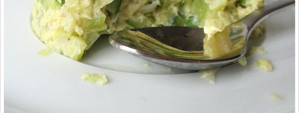 Flan de courgette de Régine ! x) ... au micro-ondes