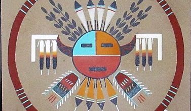 Les peintures sur sable des Navajos ... 
