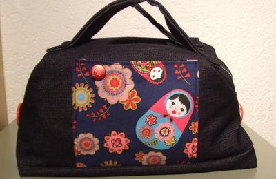 Trousse de toilette japonisante