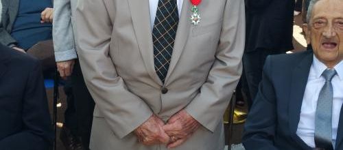 * Renaud OLMETA (Génie) a été fait Chevalier de la Légion d'Honneur