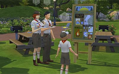 Activité extra-scolaire pour adolescents et enfants : Scout