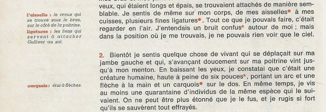 Gulliver à Lilliput (Jonathan Swift)