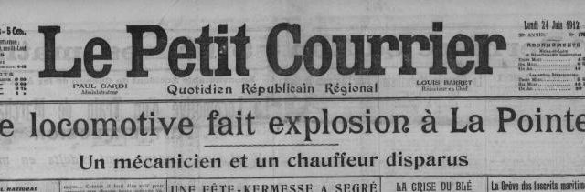24 juin 1912, catastrophe ferroviaire à la Pointe-Bouchemaine