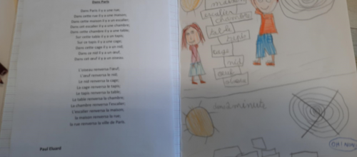 Ecrire un poème après une balade lexicale... 