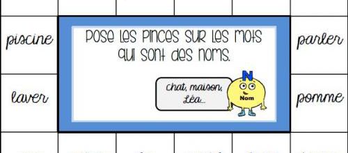 Repérer les noms