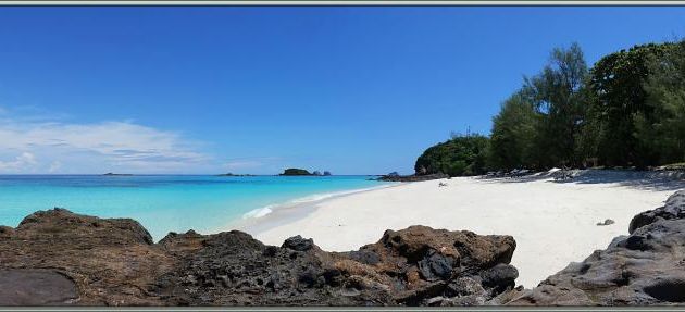 Déjà dit, mais je ne m'en lasse pas des superbes paysages de cette île "mouchoir de poche" - Nosy Tsarabanjina - Archipel Mitsio - Madagascar