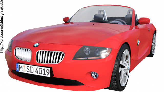Tube de voiture BMW décapotable (image)