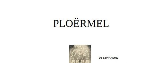 De saint Armel et Saint-Armel