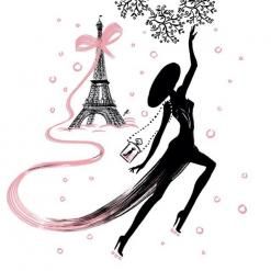 Bloc note "Parisienne"