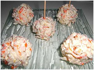 Boulette de surimi : idée apéro (PA/PP/PL)