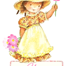 111 fille aux fleurs
