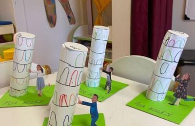 Idée arts Pinterest : la tour de Pise